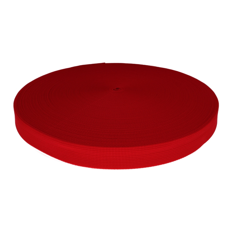 WEBBING TAPE P10 25 MM RED 171 PES  