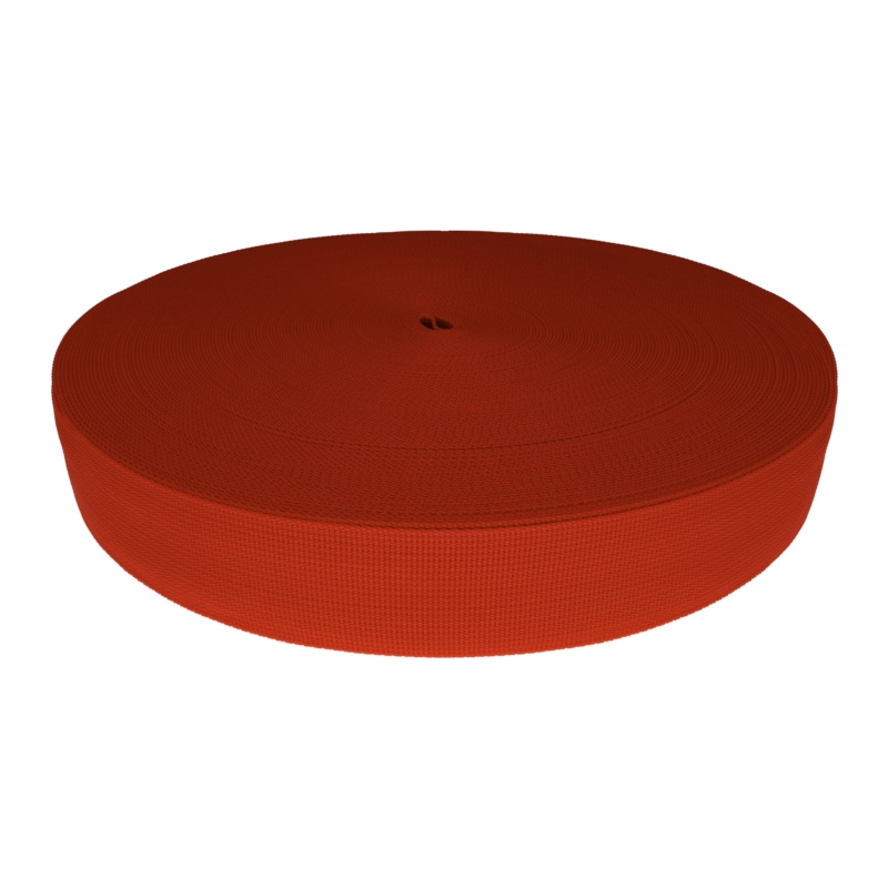 WEBBING TAPE P10 38 MM ORANGE 053 PES