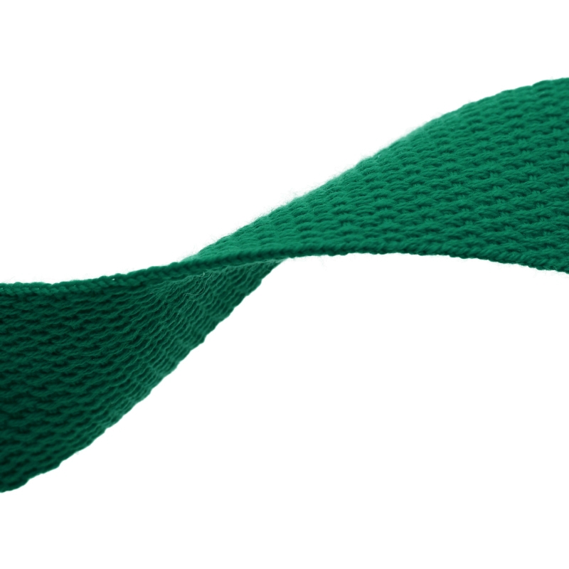 Polycotton webbing 1,4 green 878 pp 50 yd