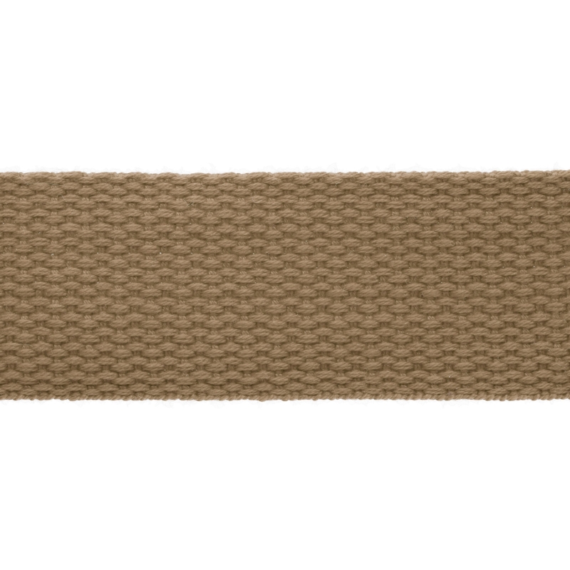 Polycotton webbing 2 dark beige 894 pp 50 yd