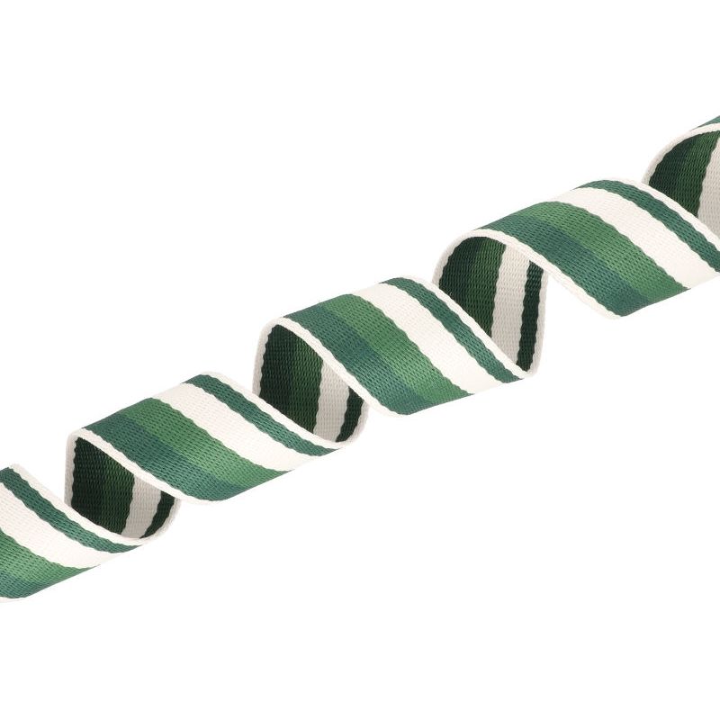 Polycotton webbing 38 mm/1,3 green 3T 50 yd