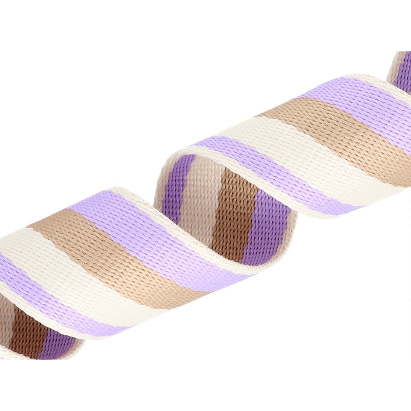 Polycotton webbing 38 mm/1,3 lilac 50 yd