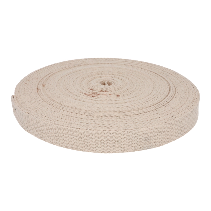 COTTON TAPE 25 MM / 1,8 mm ECRU&nbsp891 25   MB - SECOND TYPE