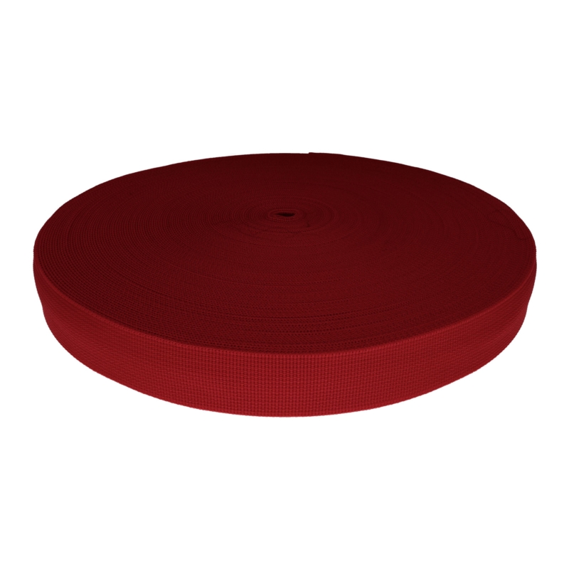 WEBBING TAPE P10 30 MM MAROON 059 PES