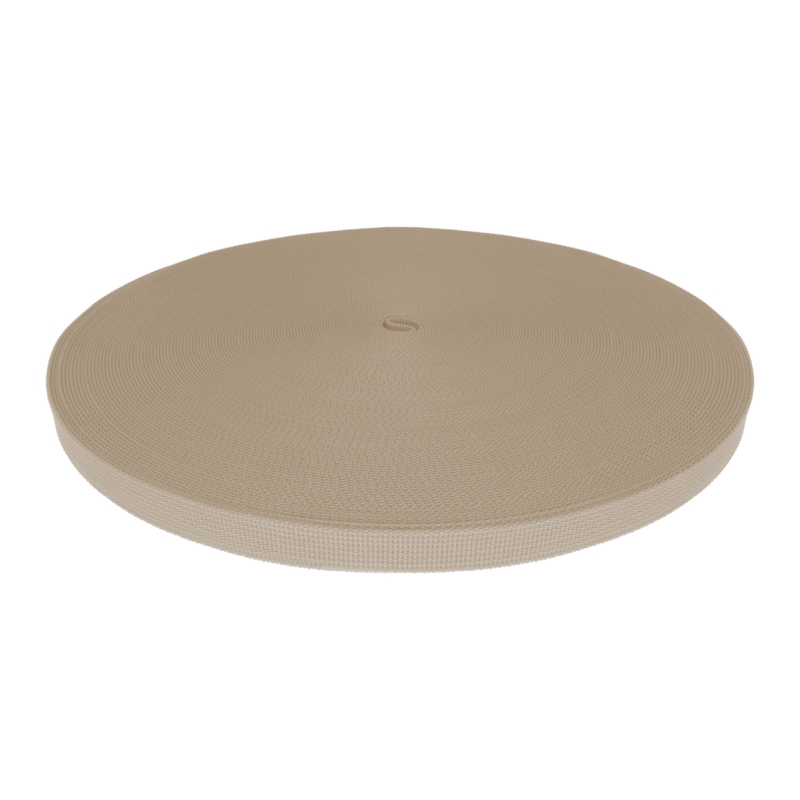 WEBBING TAPE P10 20 MM BEIGE 098 PES  