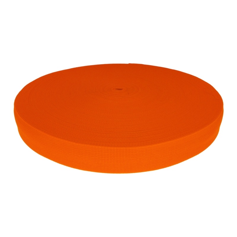 WEBBING TAPE P10 30 MM ORANGE NEON 1002 PES