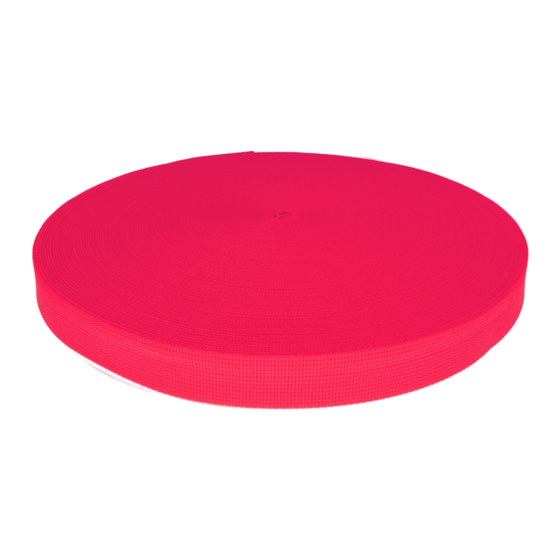 WEBBING TAPE P10 25 MM PINK NEON 1004 PES  