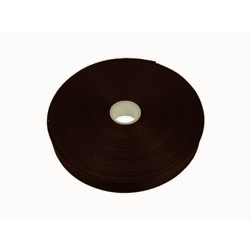 Grosgrain ribbon 20 mm/0,40 mm brown (141)