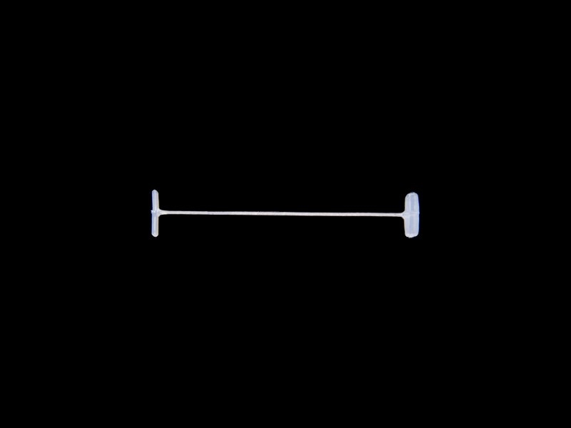 CLOTHING TAG-PIN 35 MM WHITE 5000 PCS
