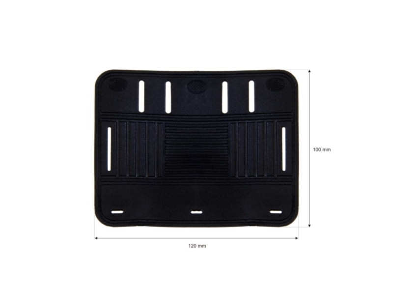 Handguard 10/12 cm black 100 pcs