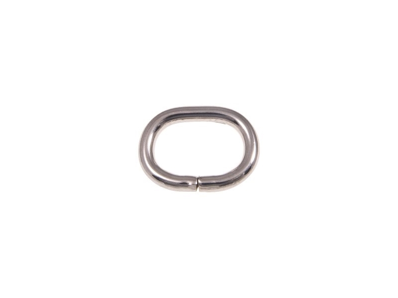 METALLRING (OVAL) 20/14/4 MM  NICKEL DRAHT 100  ST.