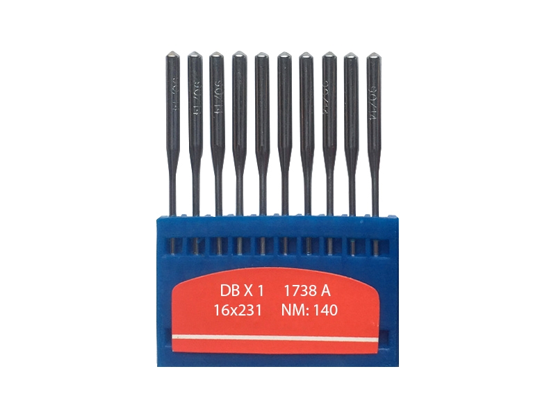 NEEDLE FOR LOCKSTITCH SEWING MACHINE DBX1 1738 16x231 140 100 PCS