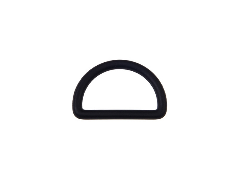 Plastic d-ring 30 mm  (0324-8072) olaf black 100  pcs