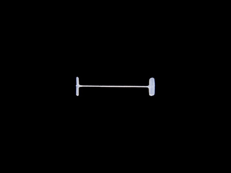 ŠŇŮRKA NA VISAČKU TAG-PIN 65 MM BÍLÁ 5000 KS