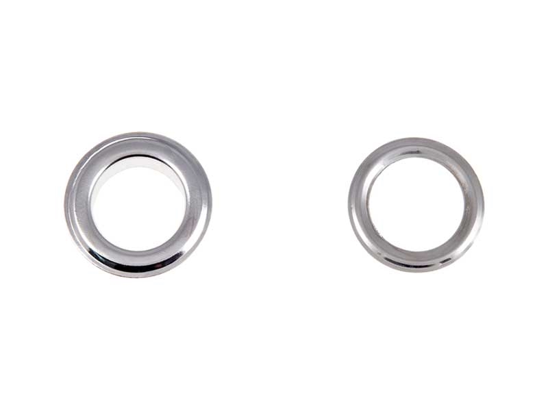 METAL   EYELET WITH GROMMET 10/19/7 MM NICKEL 1000 PCS