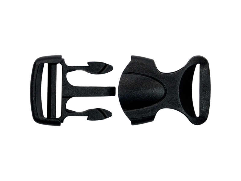 Plastic buckle 20 mm odetta black 100 pcs