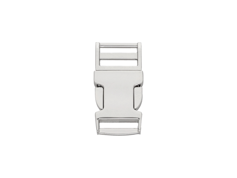 Metal buckle 15 mm nickel 1 pcs