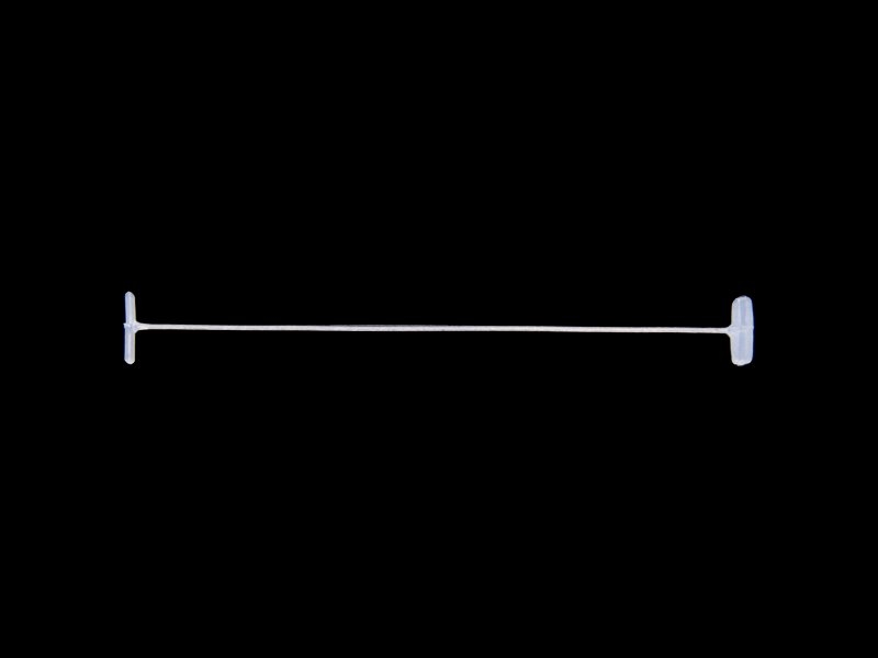 Plomba odzieżowa tag-pin 55 mm biała