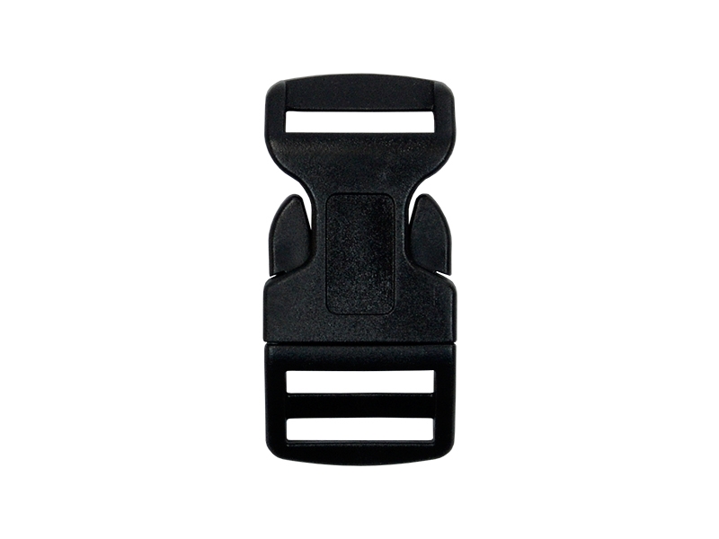 PLASTIC BUCKLE 20 MM SABA BLACK 100      PCS