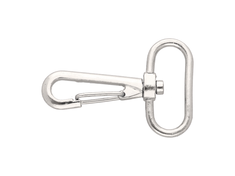 METAL SNAP HOOK 32 MM HIPOLIT NICKEL 100     PCS