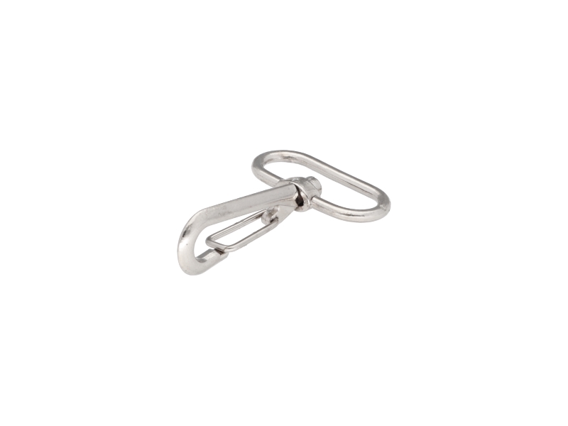 METAL SNAP HOOK 32 MM HIPOLIT NICKEL 100     PCS