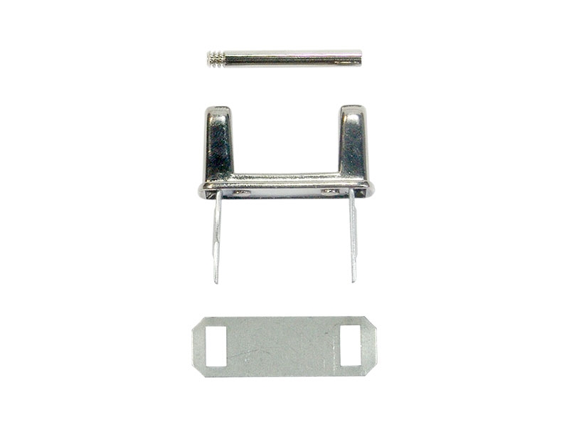 Metal holder for handle nickel 1 pcs