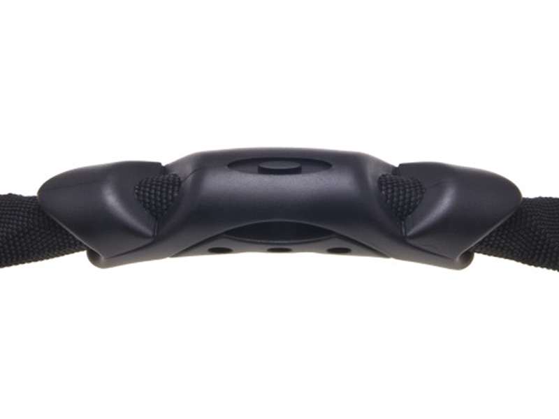 Plastic handle 25/124 mm black 1 pcs
