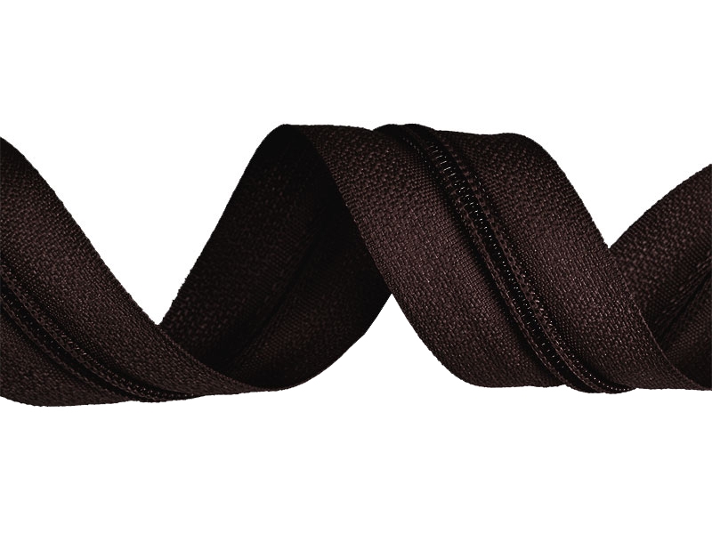 NYLON ZIPPER TAPE 5 (141) DARK BROWN  200  MB