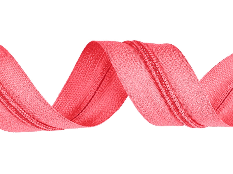 Spiral zipper tape 5 (335) pink 200 mb