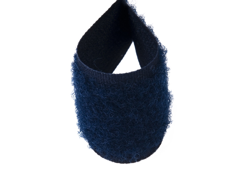 Hook and loop tape navy blue 058 polyester/nylon loop 25 mb Hook and loop tape navy blue 058 polyester/nylon loop 25 mb