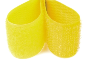 Klettband gelb 506 Pes/Nylonhaken