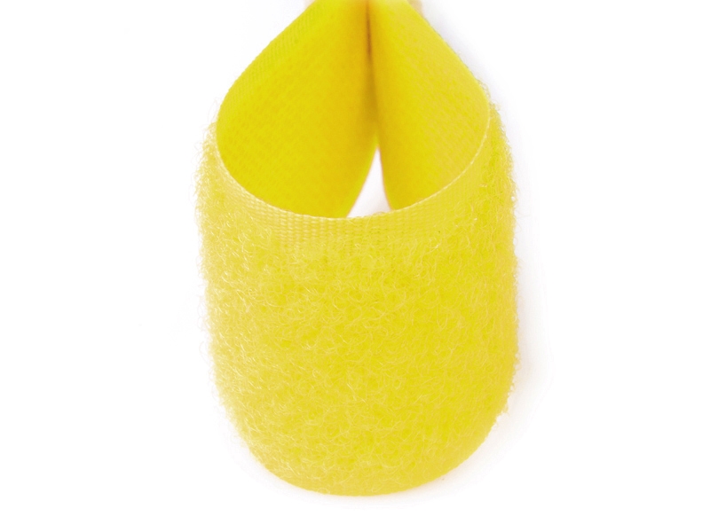 Zipová páska  žlutá 506 polyester/nylon poutko 25 m