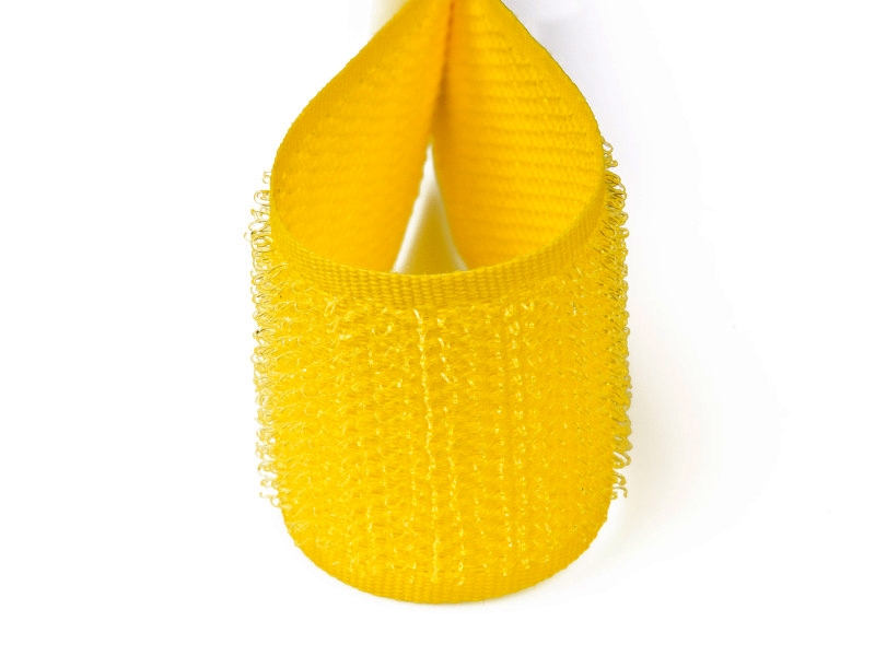 Hook and loop tape yellow 506 polyester/nylon hook 25 mb Hook and loop tape yellow 506 polyester/nylon hook 25 mb
