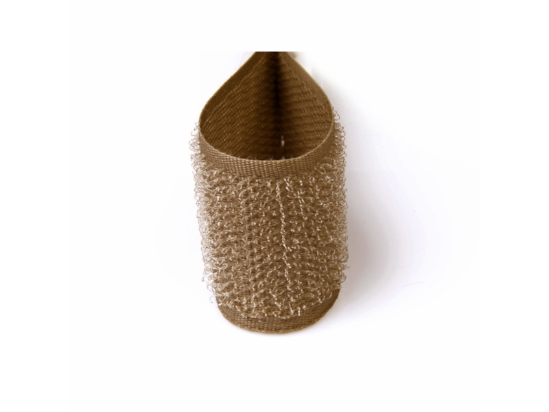 Hook and loop tape beige 573 polyester/nylon hook 25 mb Hook and loop tape beige 573 polyester/nylon hook 25 mb