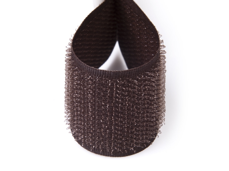 Hook and loop tape brown 161 polyester/nylon hook 25 mb Hook and loop tape brown 161 polyester/nylon hook 25 mb