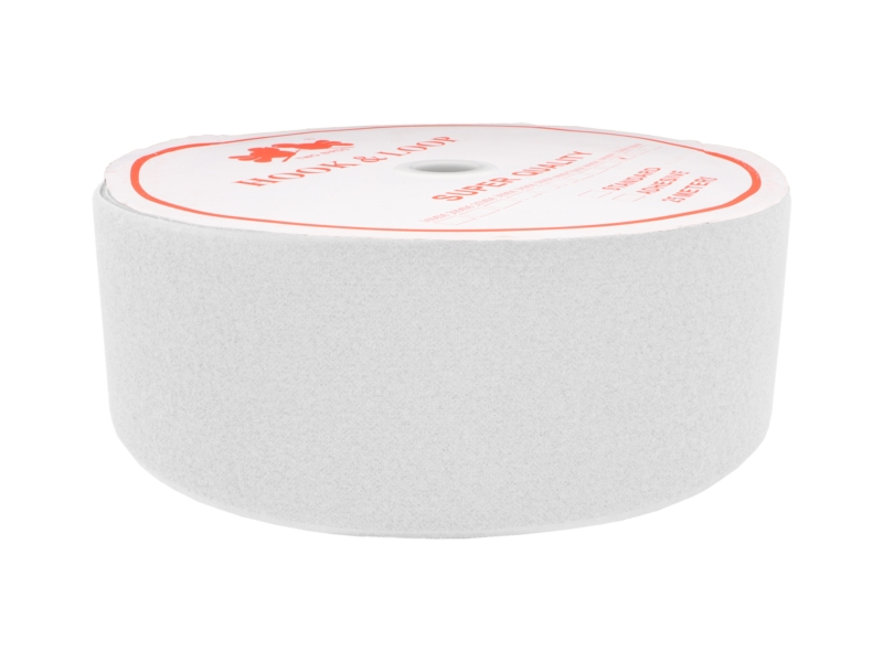 Hook and loop tape white 501 polyester/nylon loop 25 mb Hook and loop tape white 501 polyester/nylon loop 25 mb