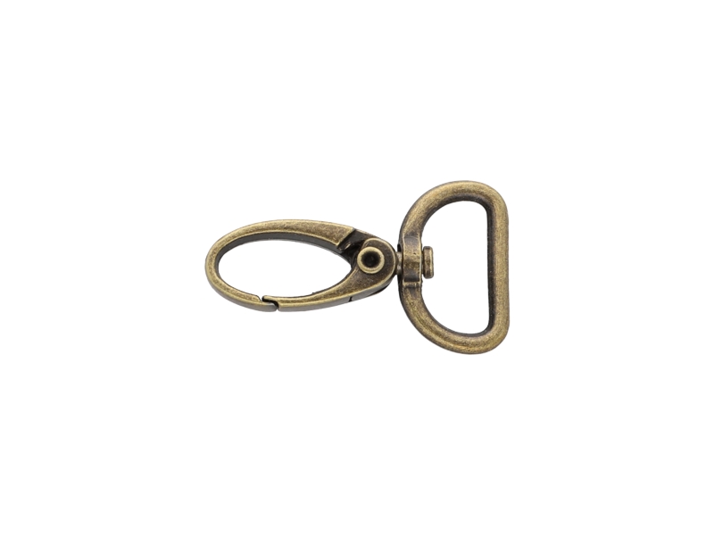 KARABINERHAKEN RF-101 20 MM ALTGOLD 100  ST.