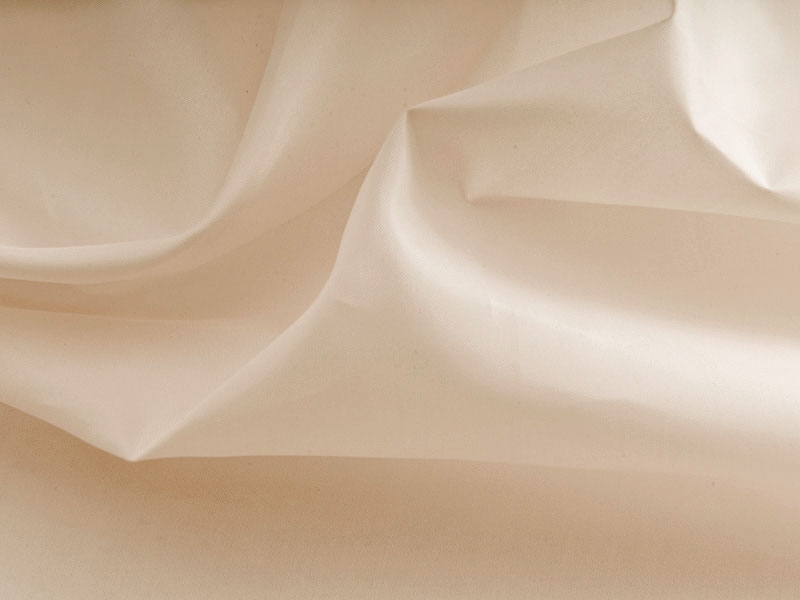 POLYESTER LINING FABRIC 180T (101) LIGHT BEIGE   150 CM 100 MB