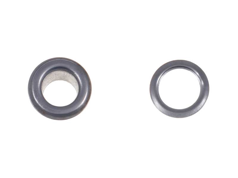 ÖSE  AUS METALL MIT UNTERLEGSCHEIBE 10/19/7,4 MM ROH 1000 ST.