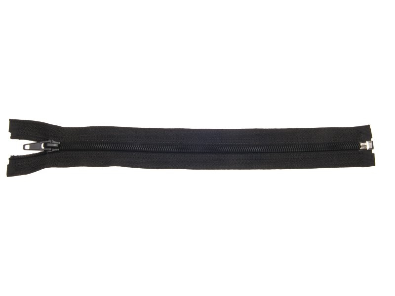 SPIRÁLOVÝ ZIP ŠÍŘE 5 AUTO LOCK DĚLITELNÝ 180 CM (580) ČERNÝ 25 KS