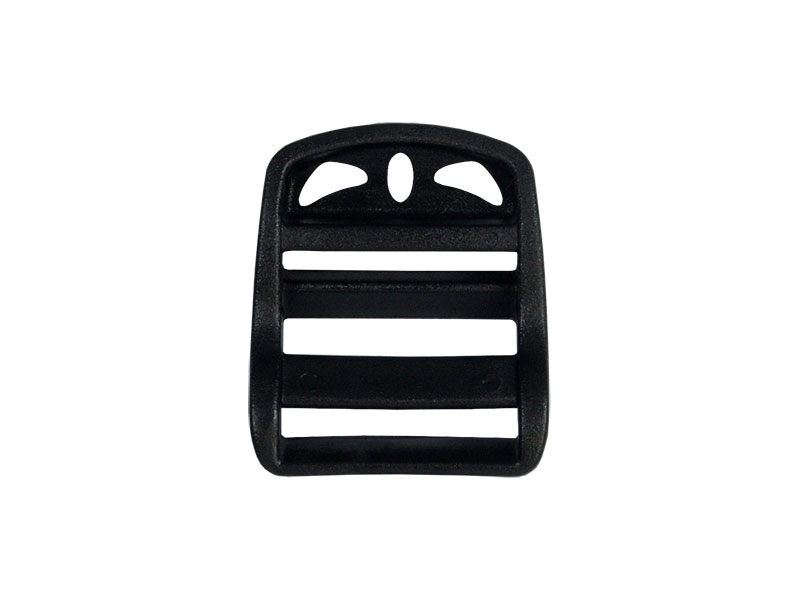 Plastic slide buckle 25 mm black 100 pcs
