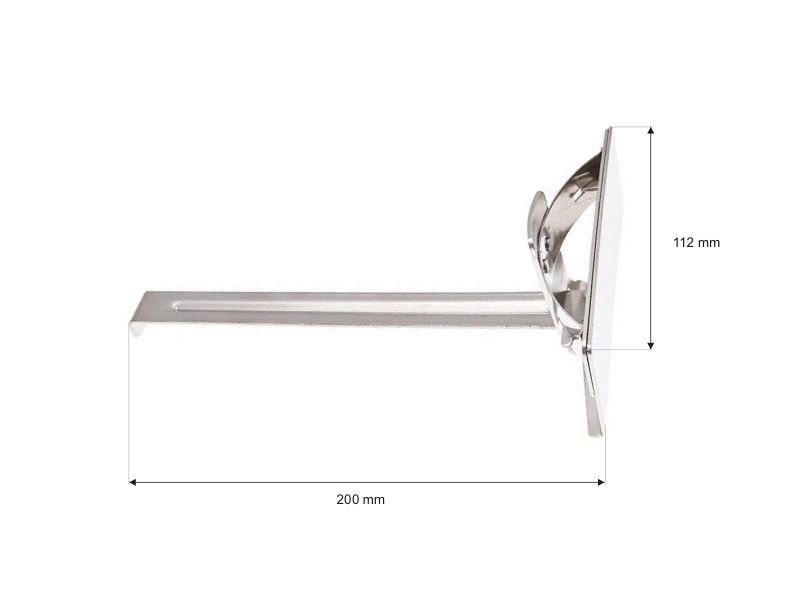 STOFFKLAMMER 115 MM  ST.