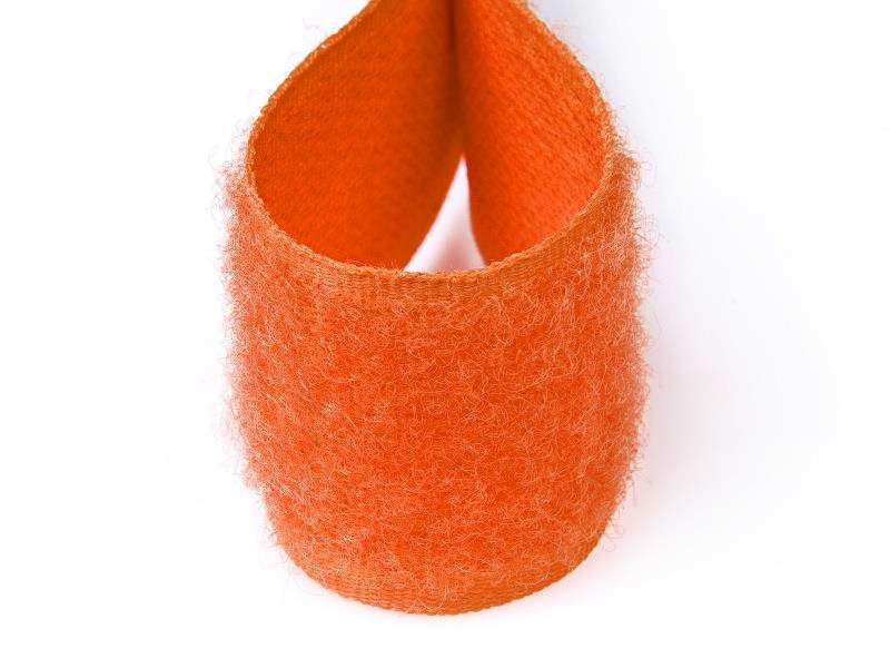 Hook and loop tape orange 523 polyester/nylon loop 25 mb Hook and loop tape orange 523 polyester/nylon loop 25 mb