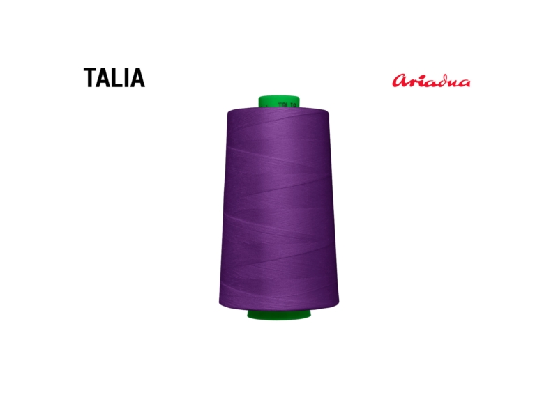 Nici szwalnicze Talia 120 fioletowe 7213 1000 mb