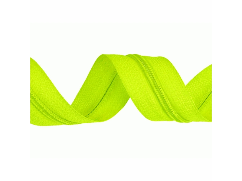 Spiralreißverschlussband 5 (1003) neon lindgrün