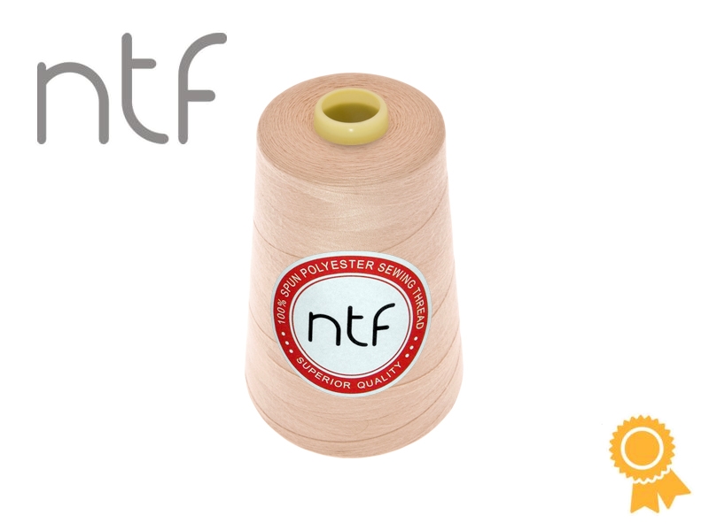 Nici poliestrowe NTF 120 (40/2)  jasnocieliste A 530 5000 yd
