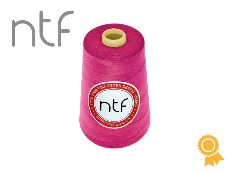 Nici poliestrowe NTF 120 (40/2)  fuksjowofioletowe A 561 5000 yd