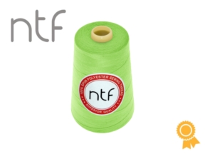 Nici poliestrowe NTF 120 (40/2) zielone neonowe A 587 5000 yd Nici poliestrowe NTF 120 (40/2) zielone neonowe A 587 5000 yd