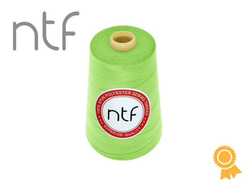 POLYESTER THREADS NTF 40/2NEON GREEN A587 5000 YD