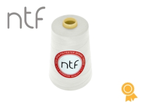 Nici poliestrowe NTF 120 (40/2) kremowozielone A 601 5000 yd Nici poliestrowe NTF 120 (40/2) kremowozielone A 601 5000 yd
